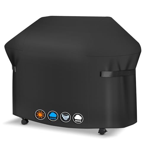 Sonharlar Grillabdeckung Wetterfest -7130 Grillabdeckungen für Weber Genesis II Serie Wasserdicht, 600D PU abdeckhaube für Weber Genesis E-330, E-310,
