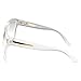 XL Super Oversized Clear Frame Lens Glasses Flat Top Square Eyeglasses