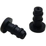 テクノベインズ 2.5&Phi;イヤホンジャック用キャップ(黒)つまみなし 6個/パック MJ25DCK-B0