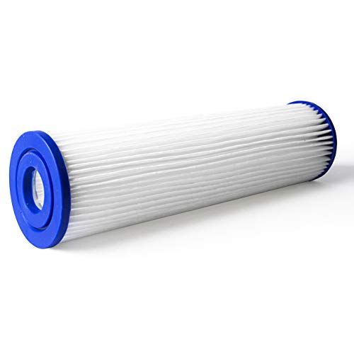 Pleated Poly Sediment Water Filter Cartridge 10x2.5 20 Micron 25 Pack