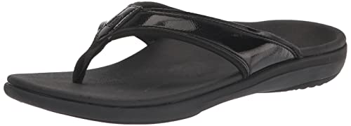 REVITALIGN Women's Yumi Orthotic Sandal Black 6 Wide
