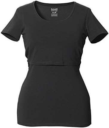 Boob Round Neck Short Sleeve Maternity Nursing Top