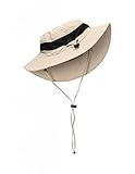 Tuga Adult Playa Wide Brim Bucket Sun Hats - UPF 50+ Sun Protection