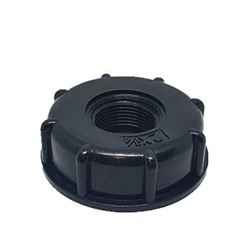 POWERTOOL IBC Water Tank Adapter, 1PC 3/4" IBC Connector 60mm Coarse Thread Outlet for 1000 Liter Tons of Barrels, IBC Barrels Etc