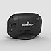 Marathon CL030051BK Atomic Alarm Clock with Auto-Night Light, Temperature & Date - Batteries Included with Easy Control Front Buttons.