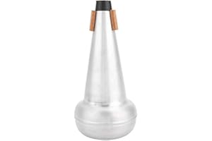 Aluminum Straight Mute for Tenor Trombone, Ideal for Studio Recording and Live Performance to Focus Your Sound with Clear Pro