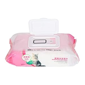 Reinigingsdoekjes voor honden, dierbenodigdheden Reinigingsdoekjes Zacht draagbaar met dubbele bescherming voor het…