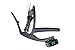 D’Addario Capo – NS Artist-for 6-String Electric and Acoustic Guitars Single Hand Use Integrated Pick Holder (Black)