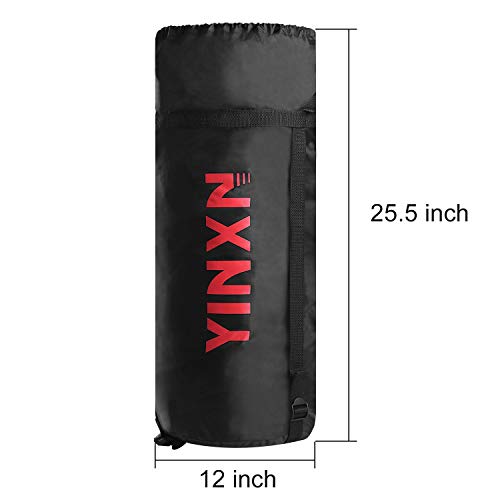 YINXN Compression Stuff Sack, 46L Sleeping Bags Storage Stuff Sack Organizer Water Resistant Camping Hiking Backpacking for Travel (Large)