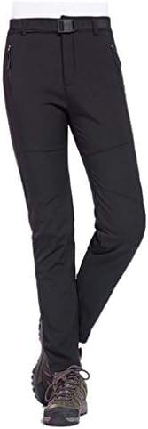 Geval Women's Outdoor Windproof Waterproof Softshell Fleece Snow Pants