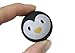 Bulk 12 Penguin Bouncy Balls - Cute Winter Party Supplies Favor Set - 1 Dozen