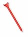 Zero Friction Xtreme 4-Prong Golf Tees (2-3/4 Inch, Citrus Orange, Pack of 40)
