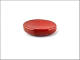 Jet International Red Jasper Worry Stone Irish Carved India Handcrafted A++ Crystal Free Pouch Booklet Palm Thumb Stone Gemstone Stress Relief