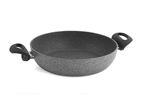 Zwilling Ballarini Italia SRL -Tradiz Frying Pan with 2 Handles, Granitium Eco Induction 24 cm