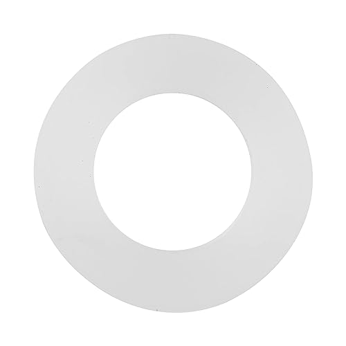 12pcs Flat Washer Silicone Wave Lock Washer White Sealing Washers Grommet Assortment Kit for Bellows Hoses 3/4 inch silicone sealing washer flat washer kit