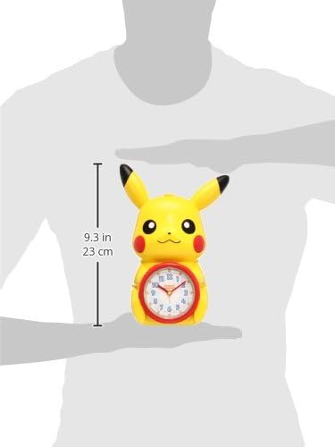 Amazon Co Jp セイコー クロック 目覚まし時計 ポケットモンスター ピカチュウ キャラクター型 おしゃべり アラーム アナログ Jf379a Seiko ホーム キッチン