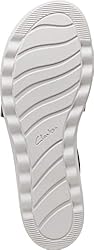 Clarks Women's Jillian Rise Wedge Sandal, Black