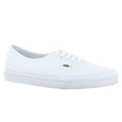 VANS Unisex Authentic True White Canvas VN000EE3W00 Mens 5, Womens 6.5