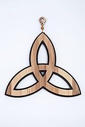 Trinity Knot Ornament (7 Inch) – Wood Holy
