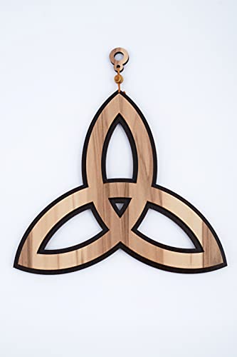 Trinity Knot Ornament (7 Inch) – Wood Holy