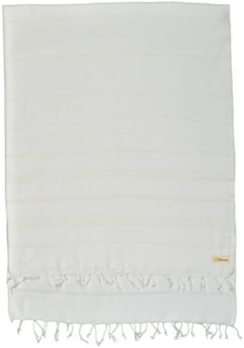 Bersuse 100% Cotton - Anatolia XXL Blanket Turkish Towel - White