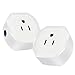 Martin Jerry Mini WiFi Smart Plugs are Compatible with Alexa, Google Home, Smart Home Devices to Control Your Appliance, no Hub Required, WiFi Smart Socket (Model: V04) (2 Pack)