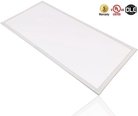 ILEN 2ft x 4ft 50w LED Dimmable Edge-Lit Flat Panel Light 5000K UL &amp; DLC Certified