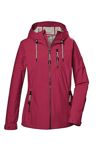 G.I.G.A. DX Damen Softshelljacke/Outdoorjacke mit Kapuze GS 74 WMN SFTSHLL JCKT, pink, 38, 43052-000