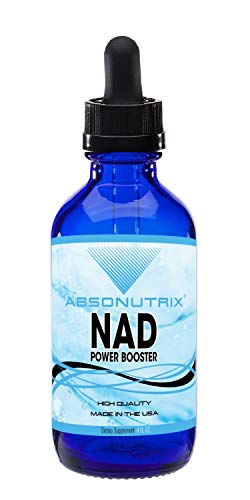 Absonutrix NAD Power Booster | 4 oz Big Bottle 120 Days Supply | Nicotinamide Riboside and Pterostilbene Daily Supplement| NAD Supplement | Improved Cell Repair | NAD+