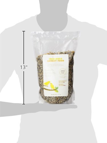 Dr. Harvey's Incredible Blend Natural Food for Canaries, 4-Pound Bag