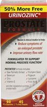 Urinozinc Prostate Formula 90 Capsules
