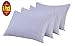 Set of 4 Pillow Protectors with Zipper King Size - 100% Resistant to Stains, Dust & Dirt - Washable Covers for Increased Pillow Lifespan
