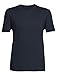 Icebreaker Merino Men's Tech Lite Short Sleeve Crewe, Black, Small