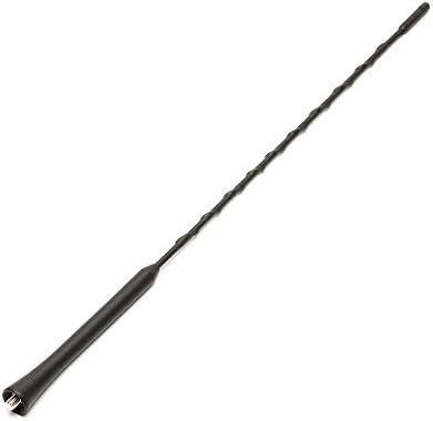 16" Black Radio Rubber Antenna Base Mast Direct Replacement for Harley Davidson Touring,CVO,Tri Model