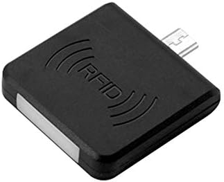 HeavFYj Portable Micro USB Interface NFC IC Card Mini RFID Reader for Android Cell Phone - Black