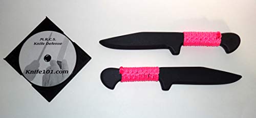Multi-Range Combat Science (M.R.C.S) Kalaj Kutter Pink Tactical Training Knives Knife Fighting DVD Defense