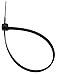 Cable Ties. Standard Duty 14.6 Inch Premium Nylon Wire Management Zip-Ties. 50 LB Tensile Strength. USA Strong Cable Ties (100 Pack, UV Black)