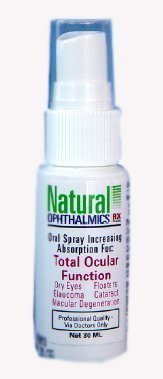 UPC 884574220503, Natural Ophthalmics - Total Ocular Function/Oral Absorbtion Spray 30ml