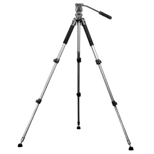 BARSKA Professional Tripod, Extendable to 66" w/ Carrying Case - Thumbnail 3