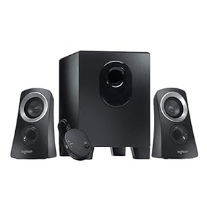 Logitech Z313 2.1 Multimedia Speaker Systeem met Subwoofer, Full Range Audio, 50 Watt Piekvermogen, Diepe Bas, 3.5 mm…