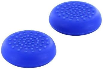 Onepalace 2 Pack Silicone Thumb Grip Cap for Sony Playstation 4 Controller Bue