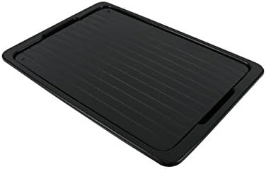 Defrosting Tray With Juice Runoff Catching Base, Rapidly Defrost Food, no Chemicals and no Electricity Needed