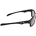 Oakley Men's OO9135 Jupiter Squared Polarized Sport Sunglasses, Polished Black/Warm Grey, 56 mm