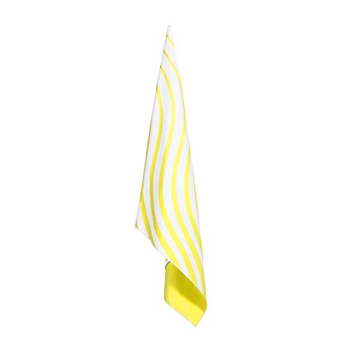 Easthills Outdoors Antibacterial Microfiber Dry Fast Soft Lightweight Absorbent & Ultra Compact Beach Towel Lime Green (XL 36" x 79") - Thumbnail 3