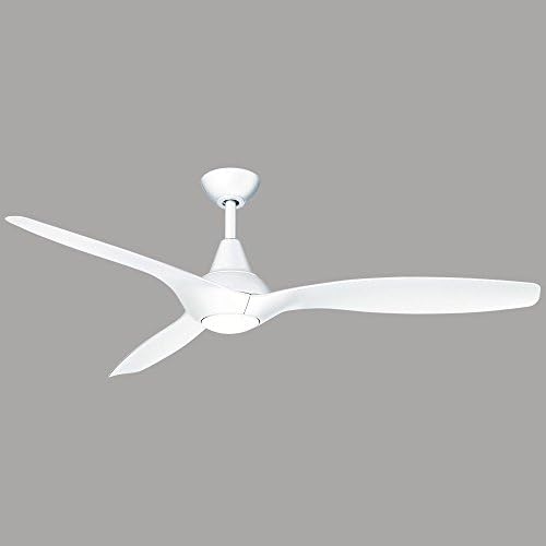 Tidal Breeze 56 in. LED Indoor White Ceiling Fan