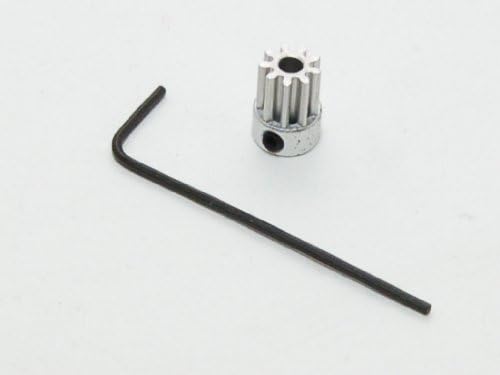 PN RACING 400309 Mini-Z MR-02 Machine Cut Alloy Pinion 9T