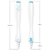 Ear Wax Cleaner - MEXITOP 16 New-Designed Replacement Tips, Ear Pick Spiral Improves the Effect of Ear Wax Removal Drop + Bonus Noise Canceling Ear Plugs, Blue (Upgraded Version)