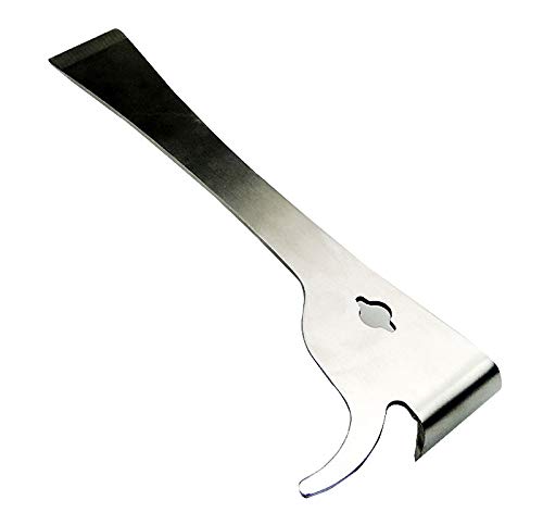 Lucky Farm Beehive Scraper Stainless Steel Beekeeping Equipment with hook Beekeeper Tools