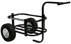 Reels on Wheels BUDDY-Black Beach Buddy Black Powder Coat Cart 15"x26" 3-rod Holder