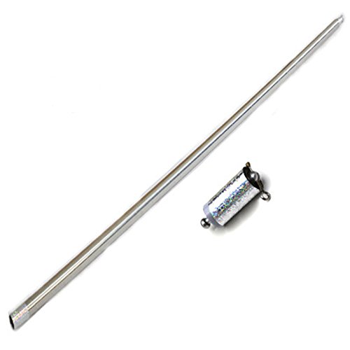Enjoyer 59 inch Silver Metal Appearing Cane Wand For Professional Magician Stage & Close-up Magic Trick